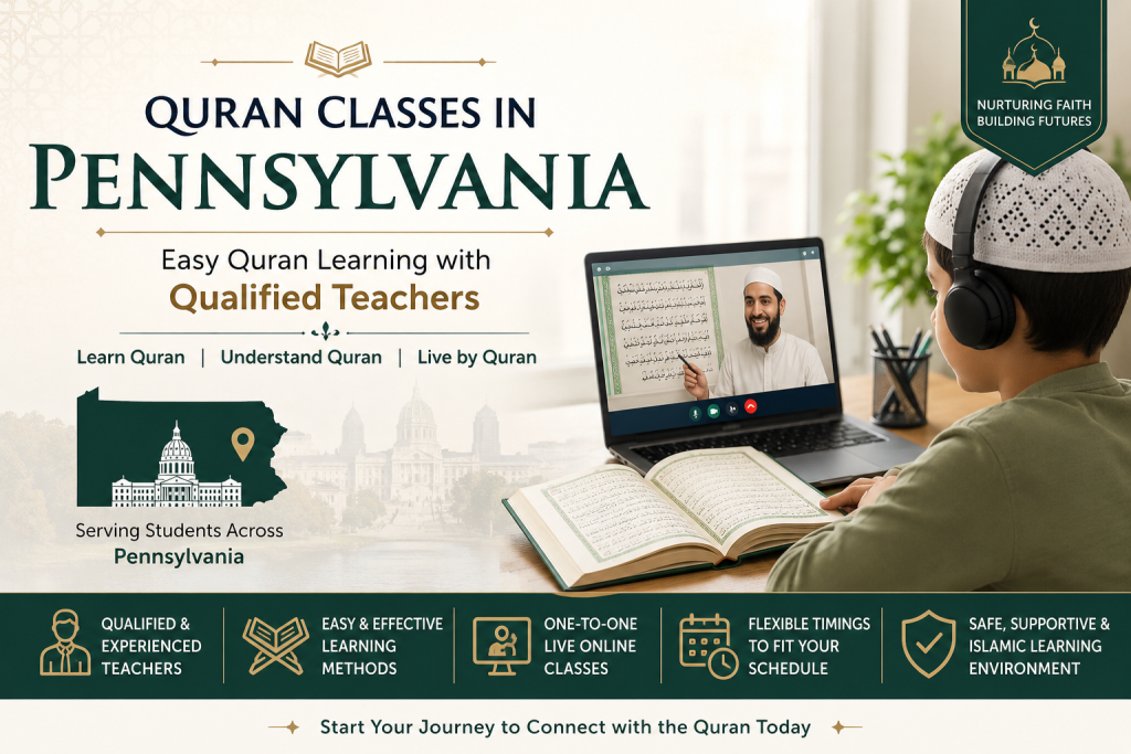 Quran Classes in Pennsylvania - Easy Quran Learning with Qualified Teachers